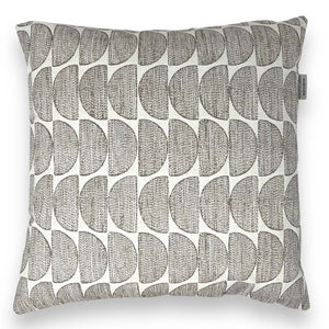 Truffle Brown Light Crescent Recycled Cotton Cushion