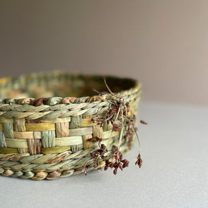 Rush Round Baskets from Rush Matters are beautifully handmade by Felicity Irons and her team in Bedfordshire, from locally harvested English bulrush.