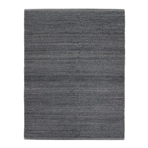 Fabula Living’s Black/Grey Erica Rug has a thin striped pattern which perfectly balances with neutral Gabbeh-dyed wool yarns in this versatile flat weave rug - designed by Lisbet Friis.