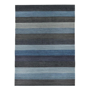 Fabula Living’s Blue Veronica Rug has a three dimensional pattern with rich hues giving this rug both visual and tactile appeal - designed by Lisbet Friis.