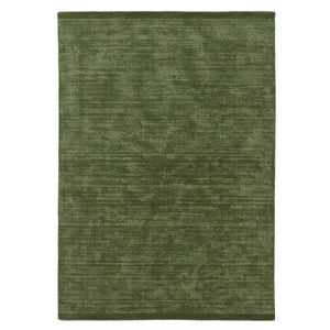 Fabula Living’s Dusty Green Loke Rug is hand loom woven in a single colour, then a skilled sheering technique is used to soften the pile and create an irregular pattern - designed by Jens Landberg Schrøder