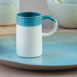 Porcelain Dipped Storm Blue Mug - Décoraii